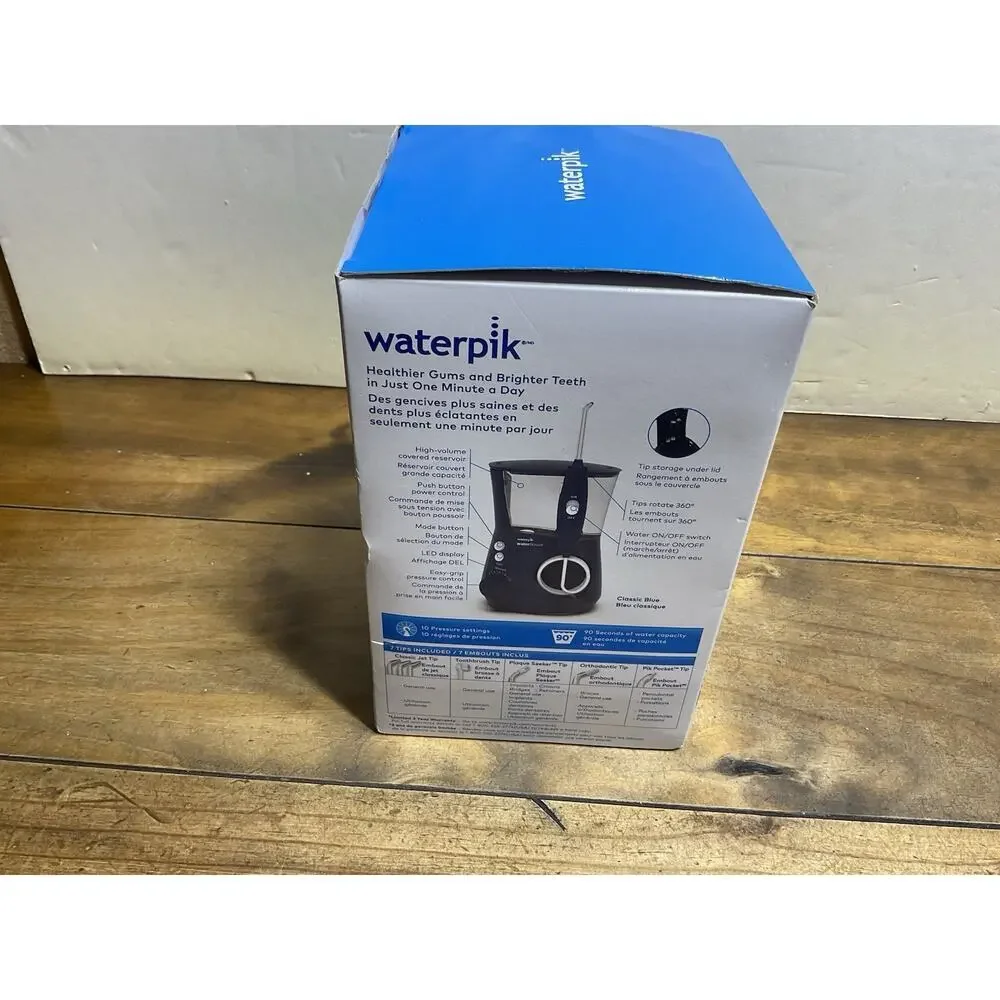 Waterpik Aquarius Electric Water Flosser WP-660 White PrecisionPulse 10 Settings